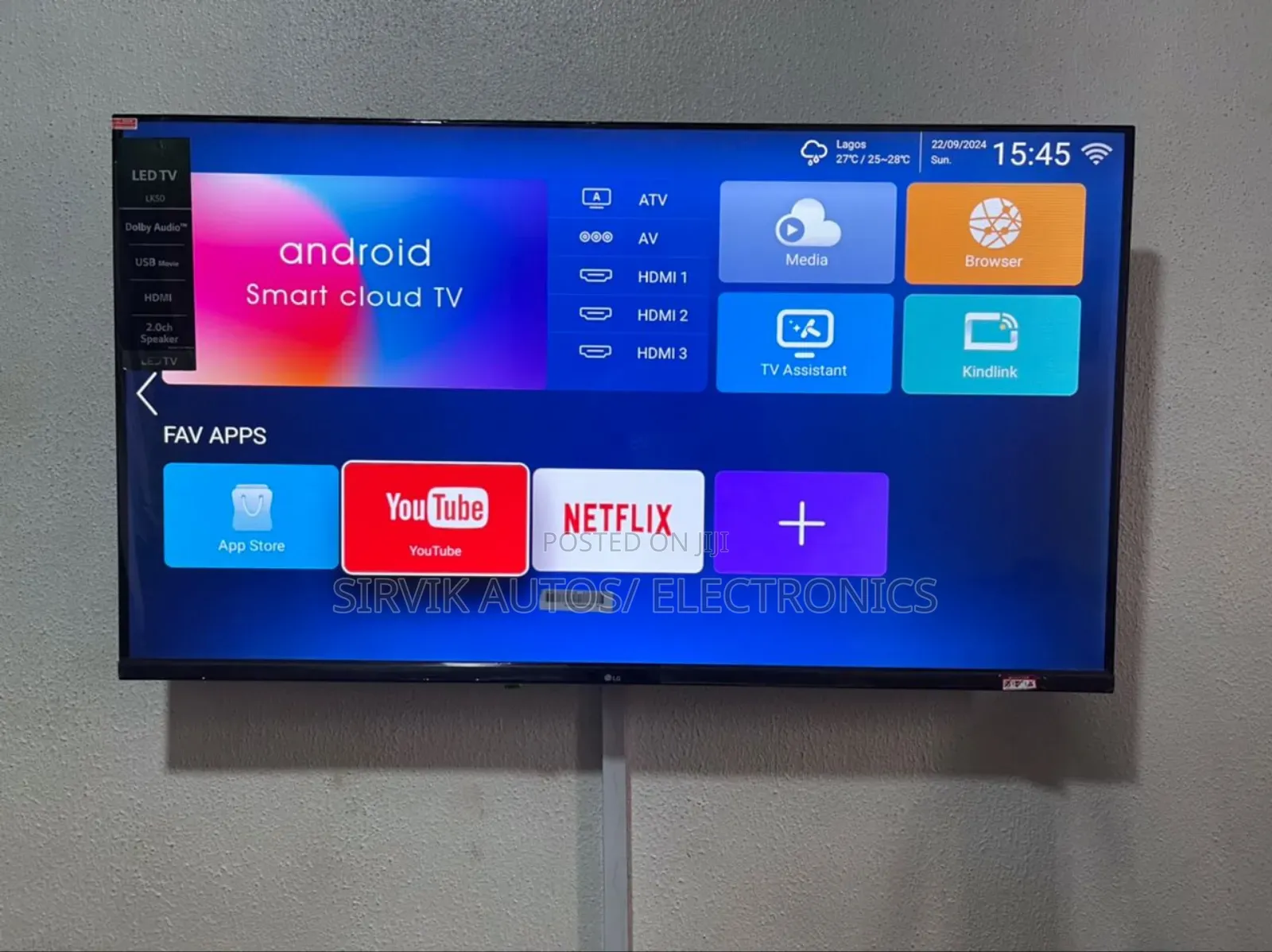 1 Week Used Lg 50 Inches Smart Tv