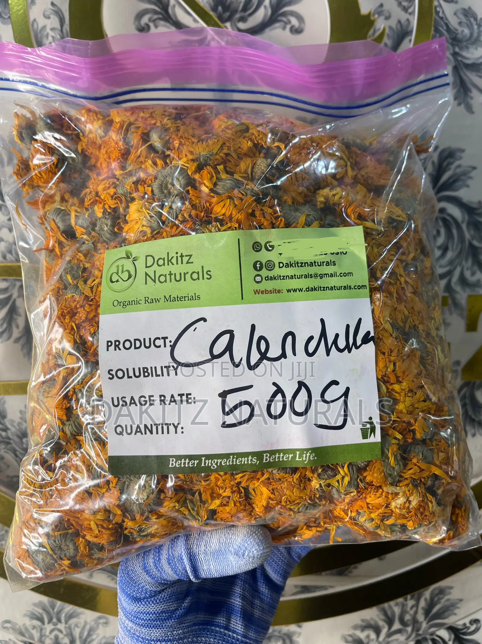 Calendula Fresh Calendula Flowers 500g