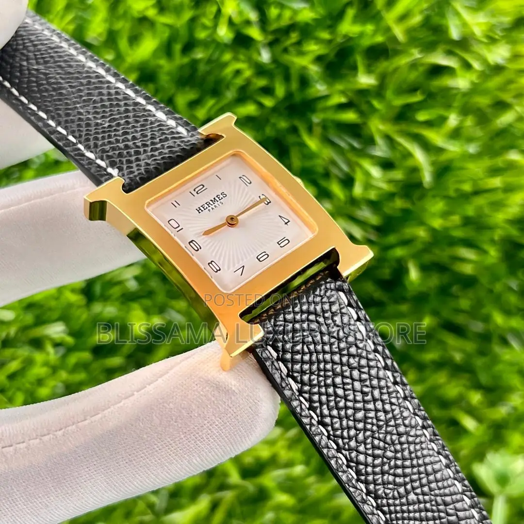 Luxury Hermes Quality Leather Female Wristwatches