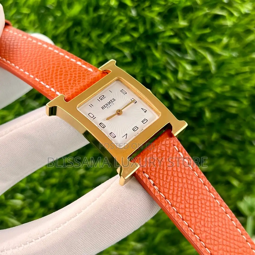 Luxury Hermes Quality Leather Female Wristwatches
