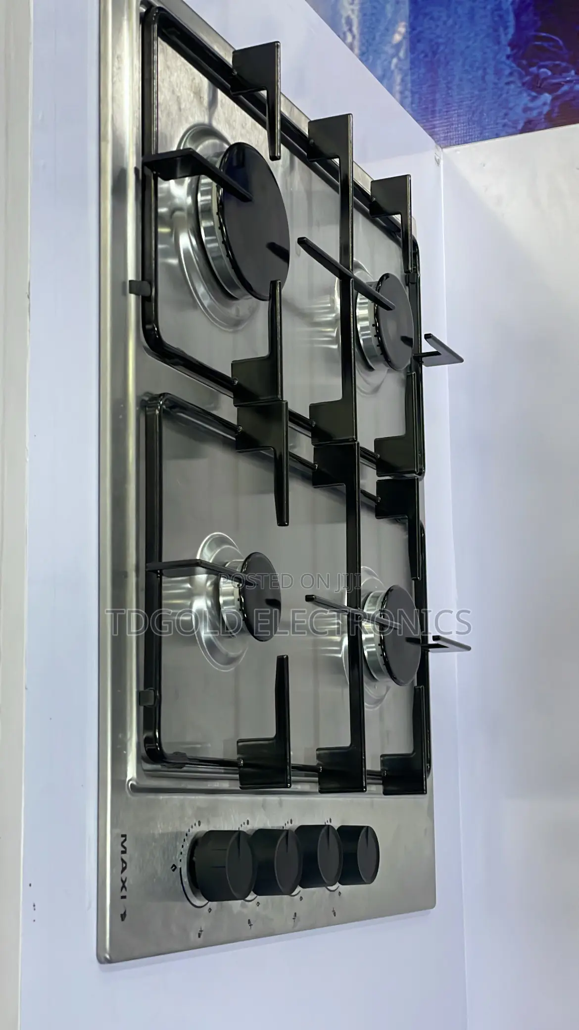Maxi Electric Gas Cooker Built-in (Silver)