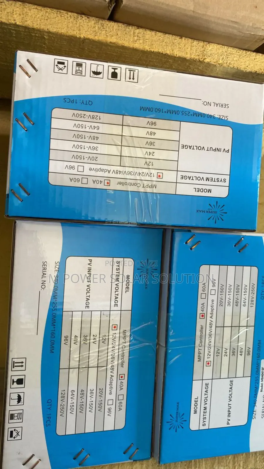 40A Supermax MPPT Charge Controller