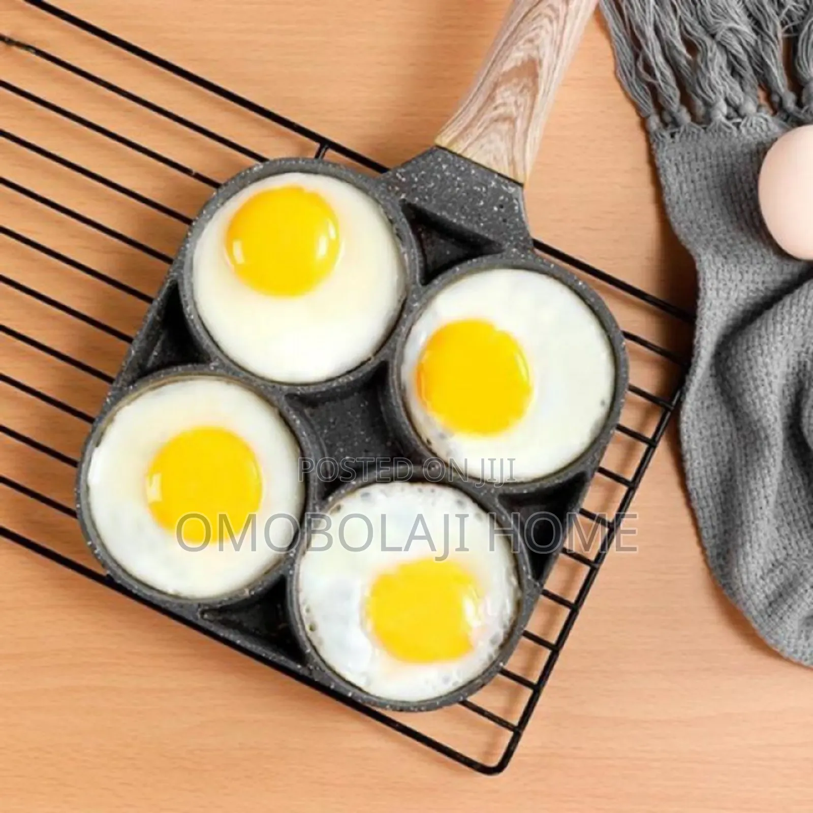 Non Stick Four Holes Frying Pan Pan Cake Maker