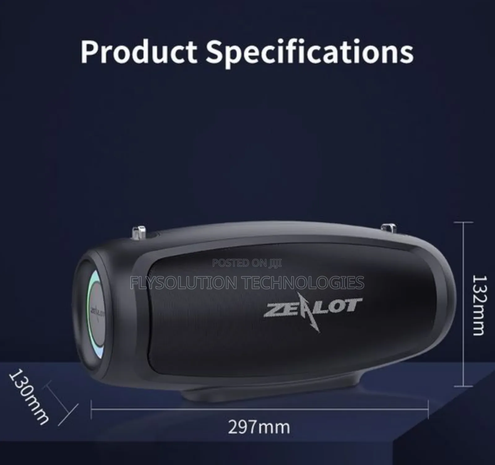 Zealot S37L 3d Heavy Bass Sound Bluetooth Speaker