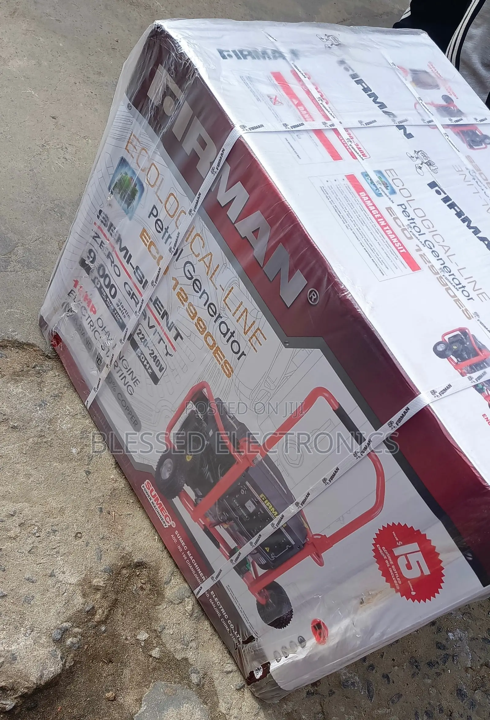 Fireman 10 Kva Generator 100% Copper Wire Low Fuel Consumpti