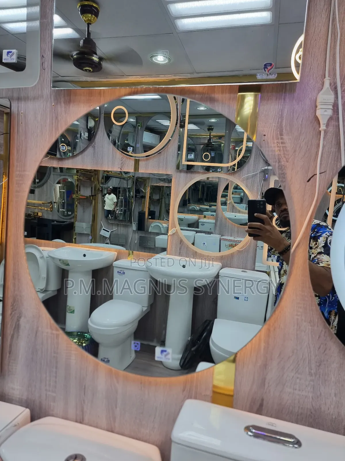 England Standard Digital Electric Mirrors With Light.