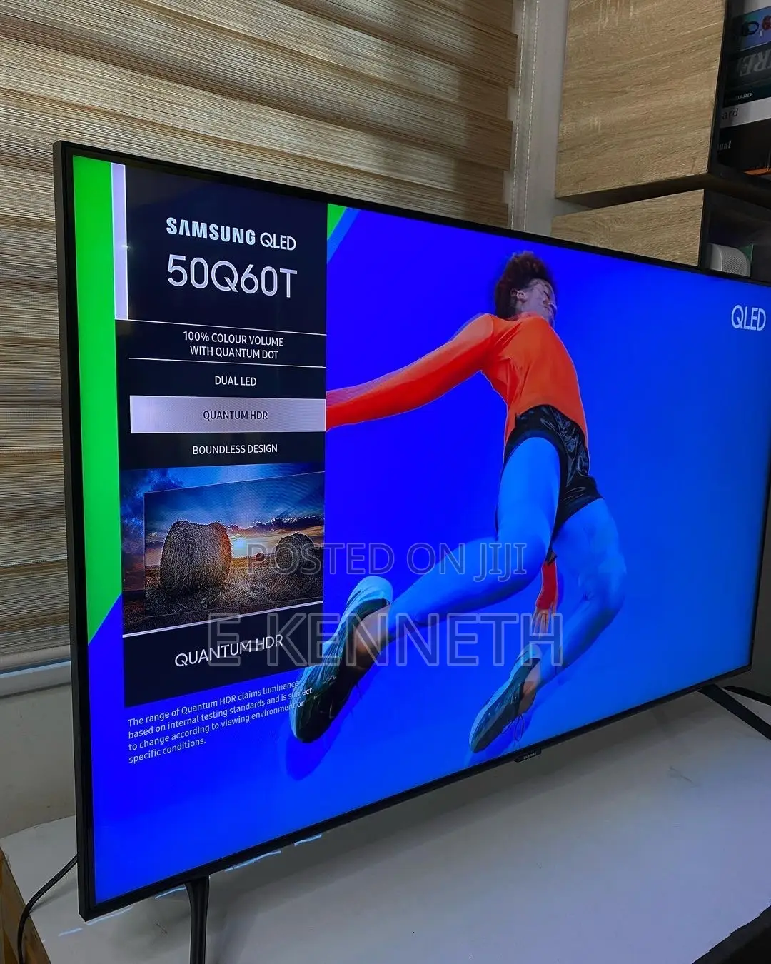 Samsung 50” Inches Qled QHDR Q60T Smart TV (2020/21 Series)