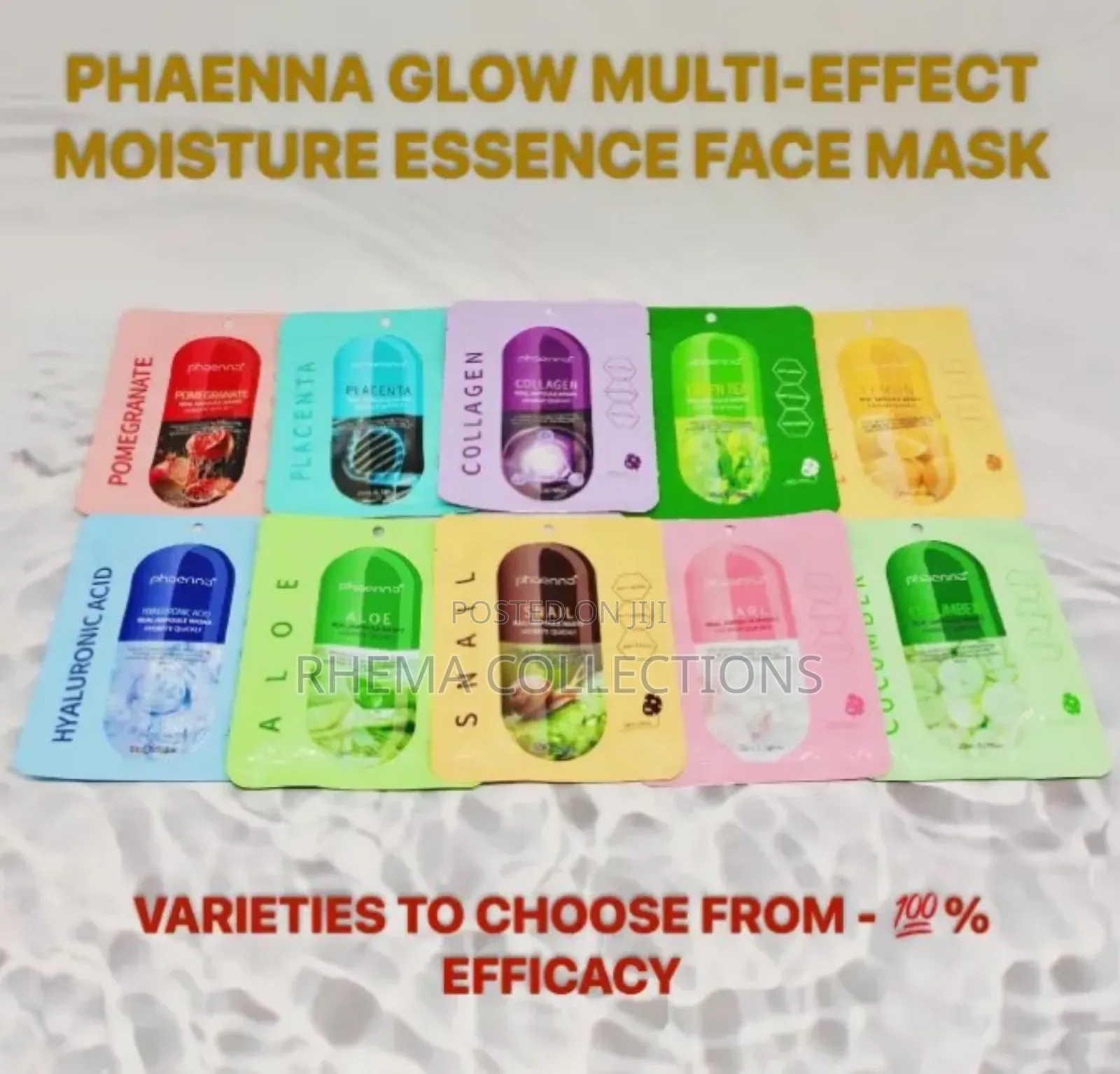Phaenna Moisturizing Repair Mask  Efficacy