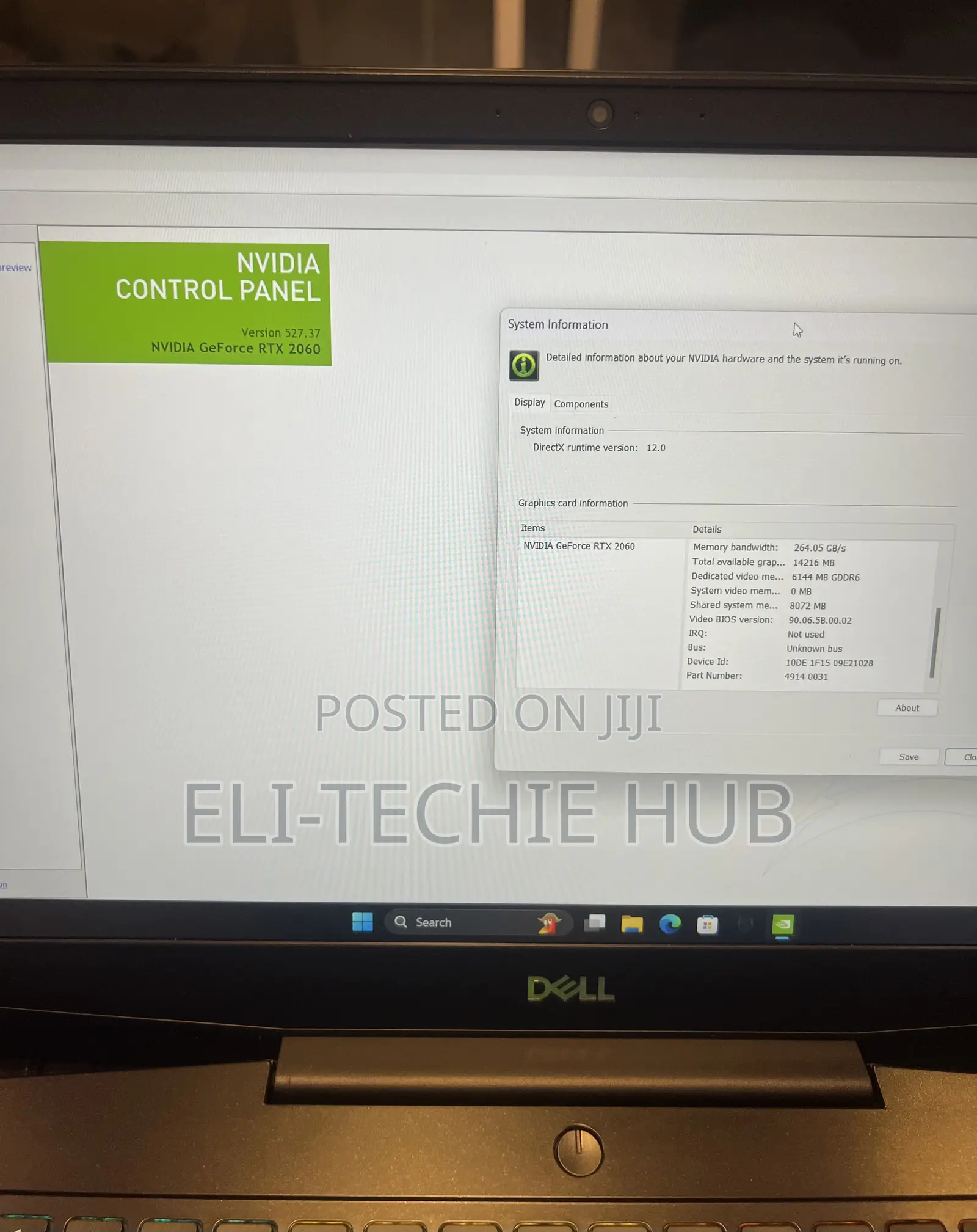 Laptop Dell G5 16GB Intel Core I7 SSD 512GB
