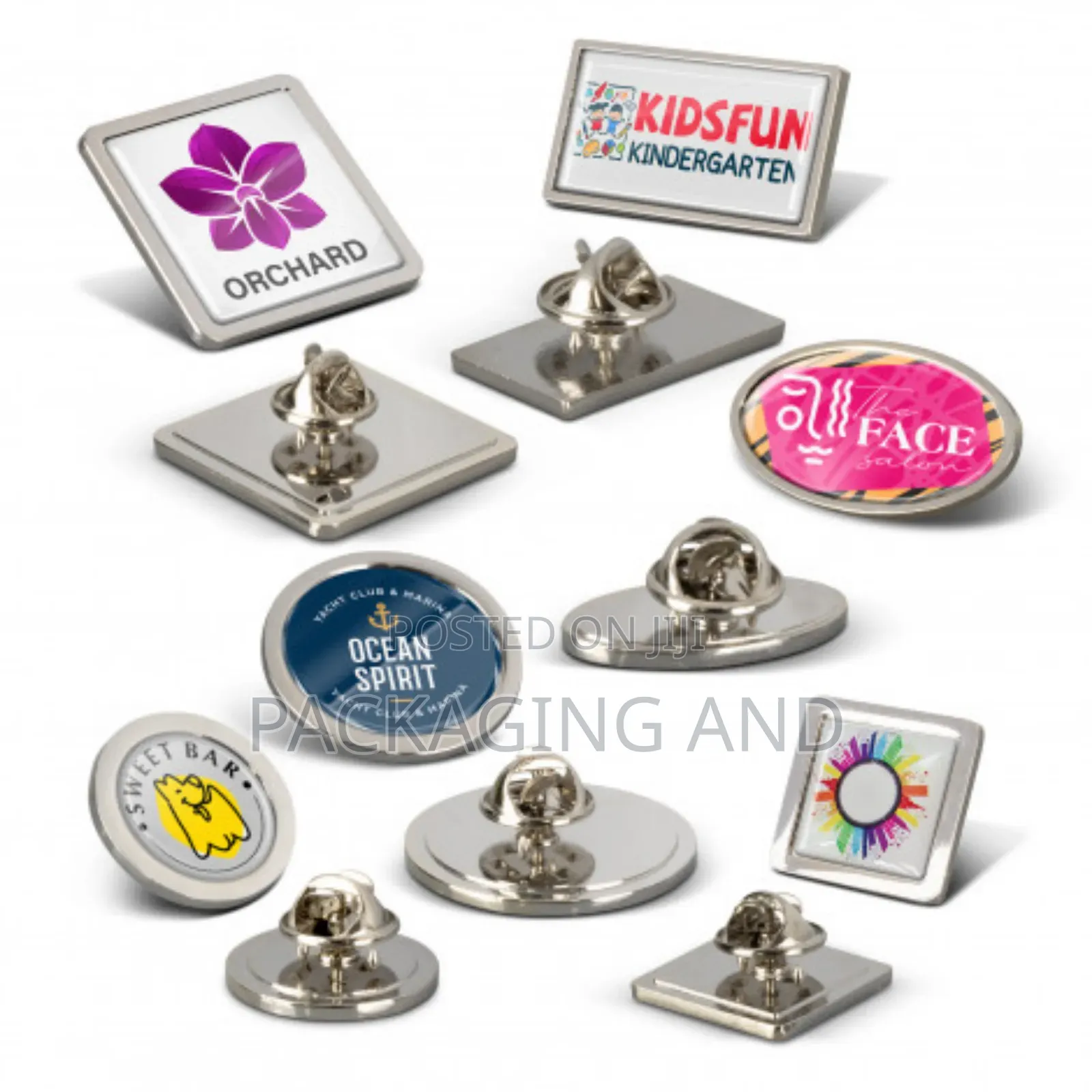 Event Dome Lapel Printing