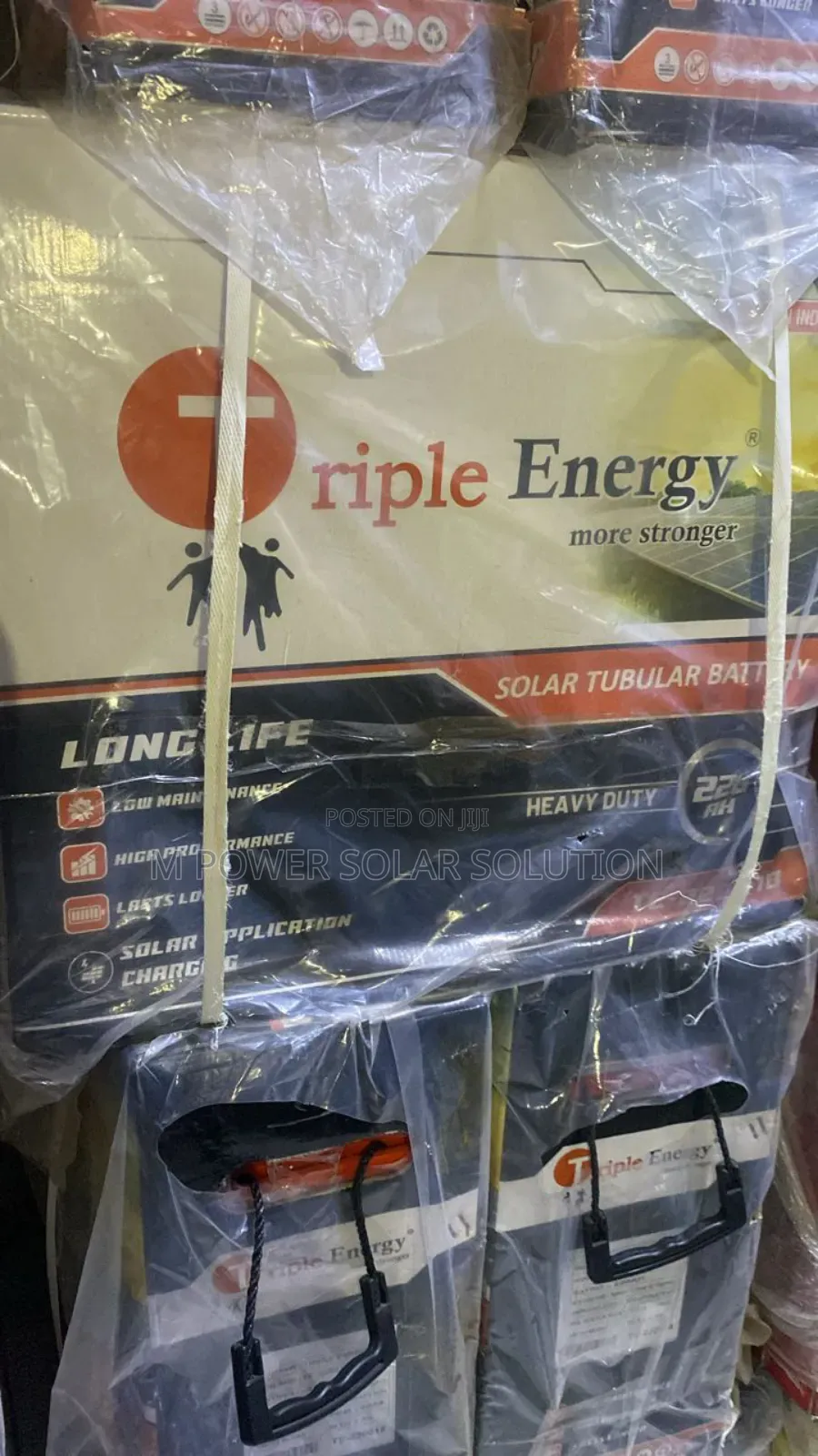 220ah Triple Energy Tubular Battery