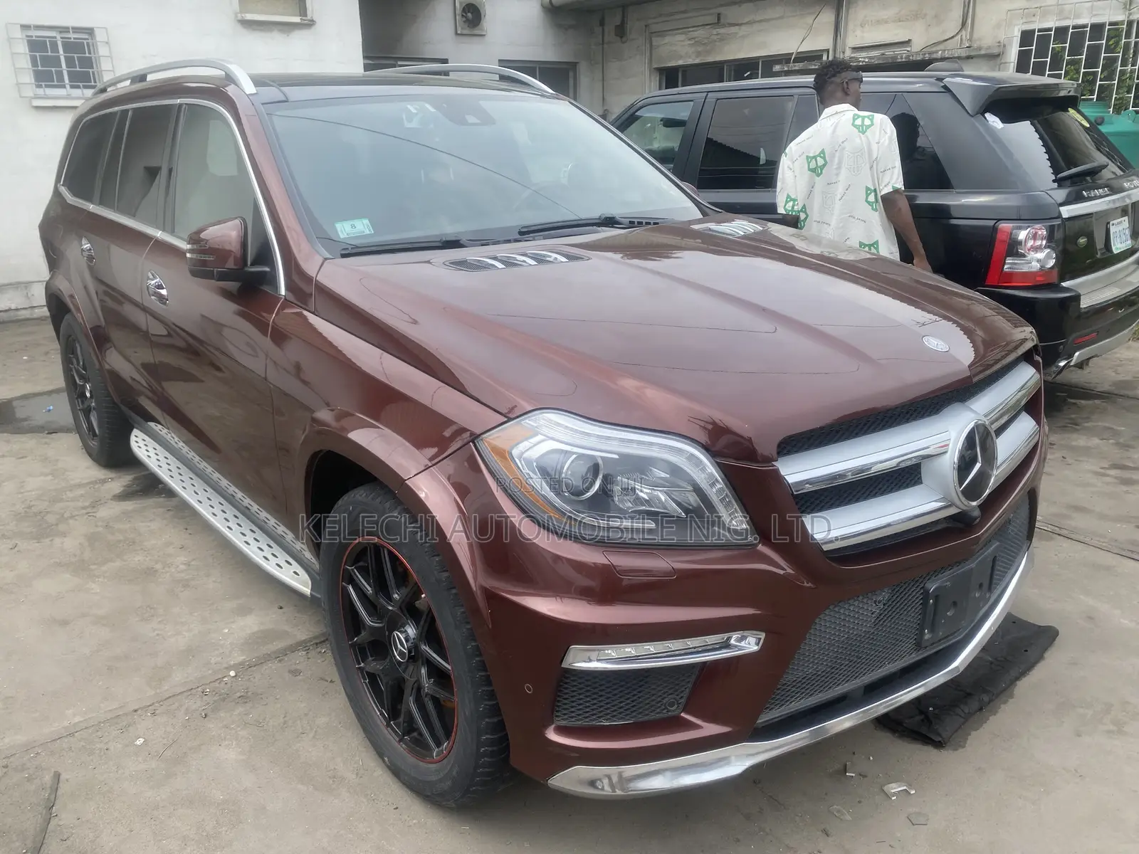 Mercedes-Benz GL-Class 2014 Red