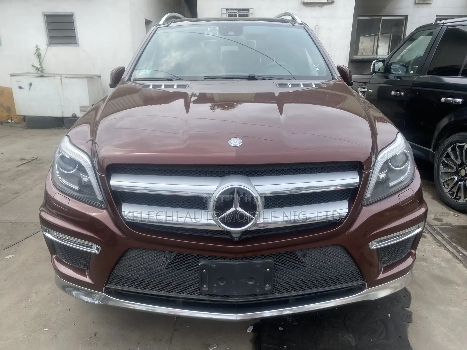 Mercedes-Benz GL-Class 2014 Red