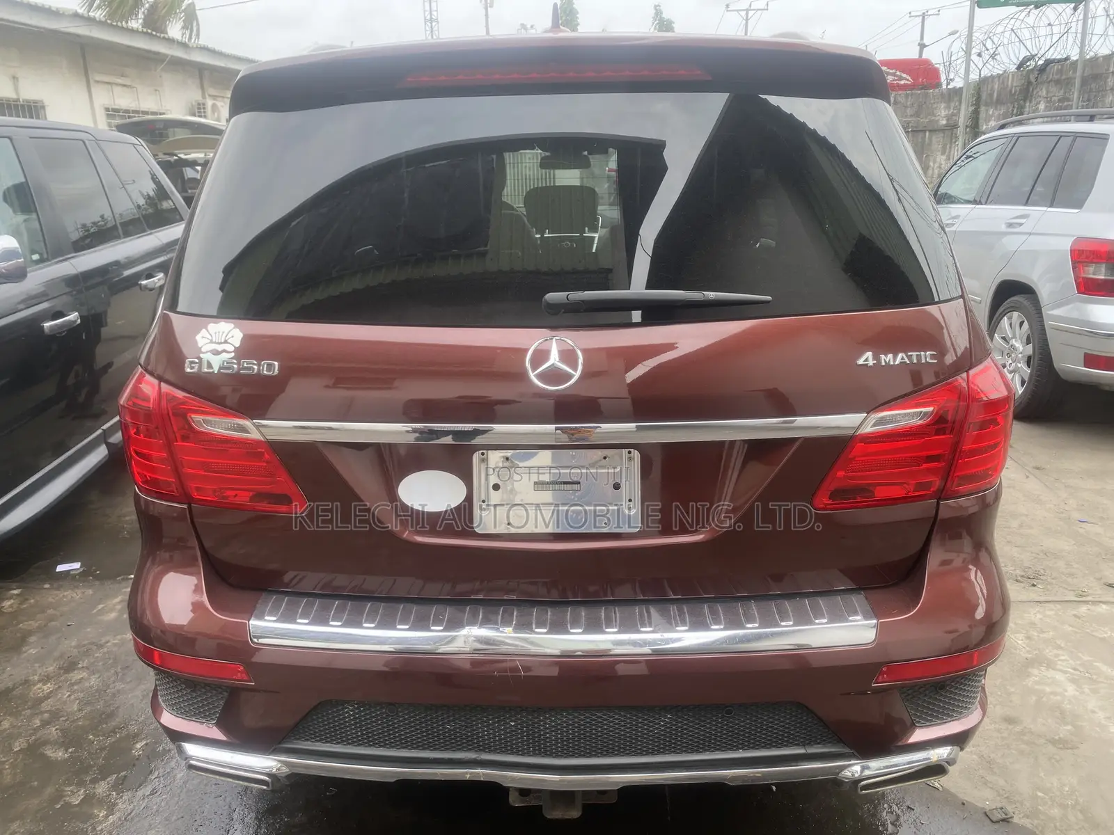 Mercedes-Benz GL-Class 2014 Red