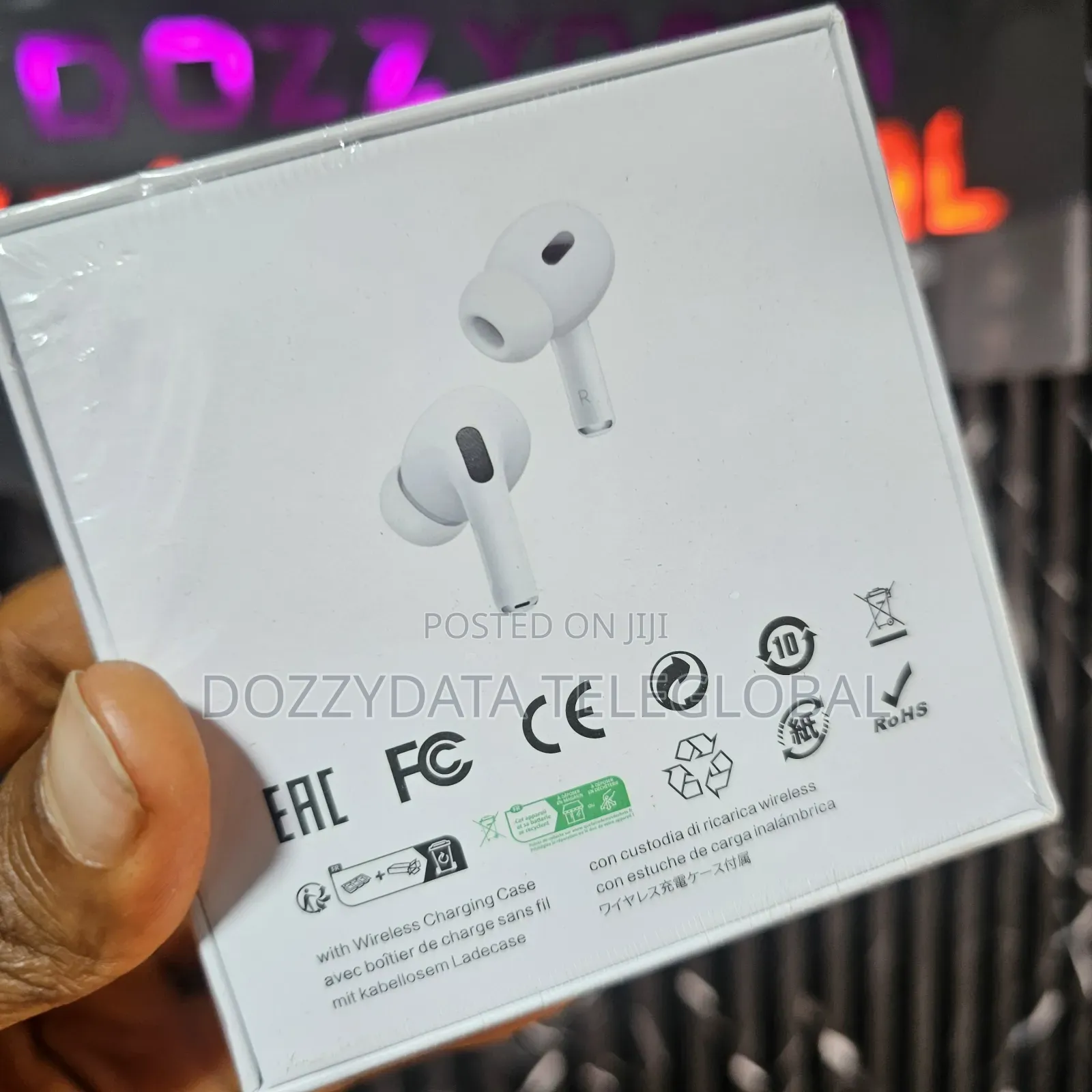 Airpods Pro 2nd Gen With Display + ANC / ENC Supported