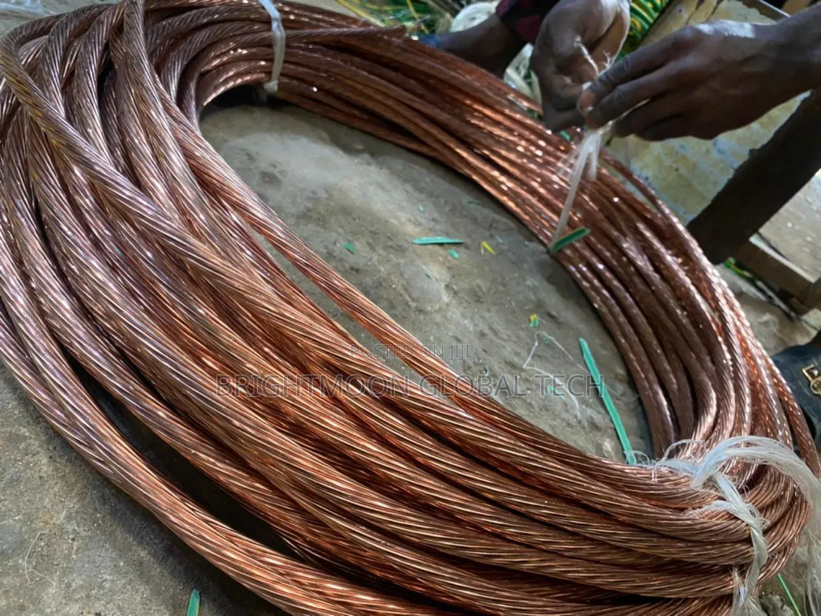 70mm Earth Bare Copper 100% Copper 