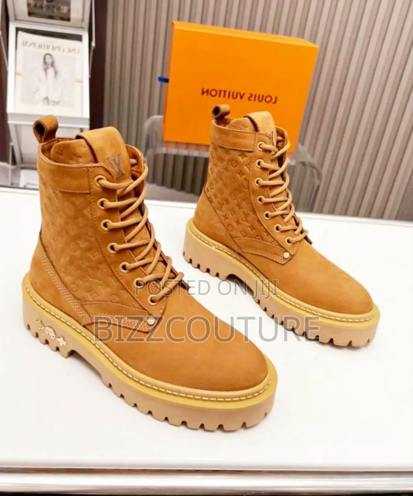 Original Louis Vuitton Boots Available in Store