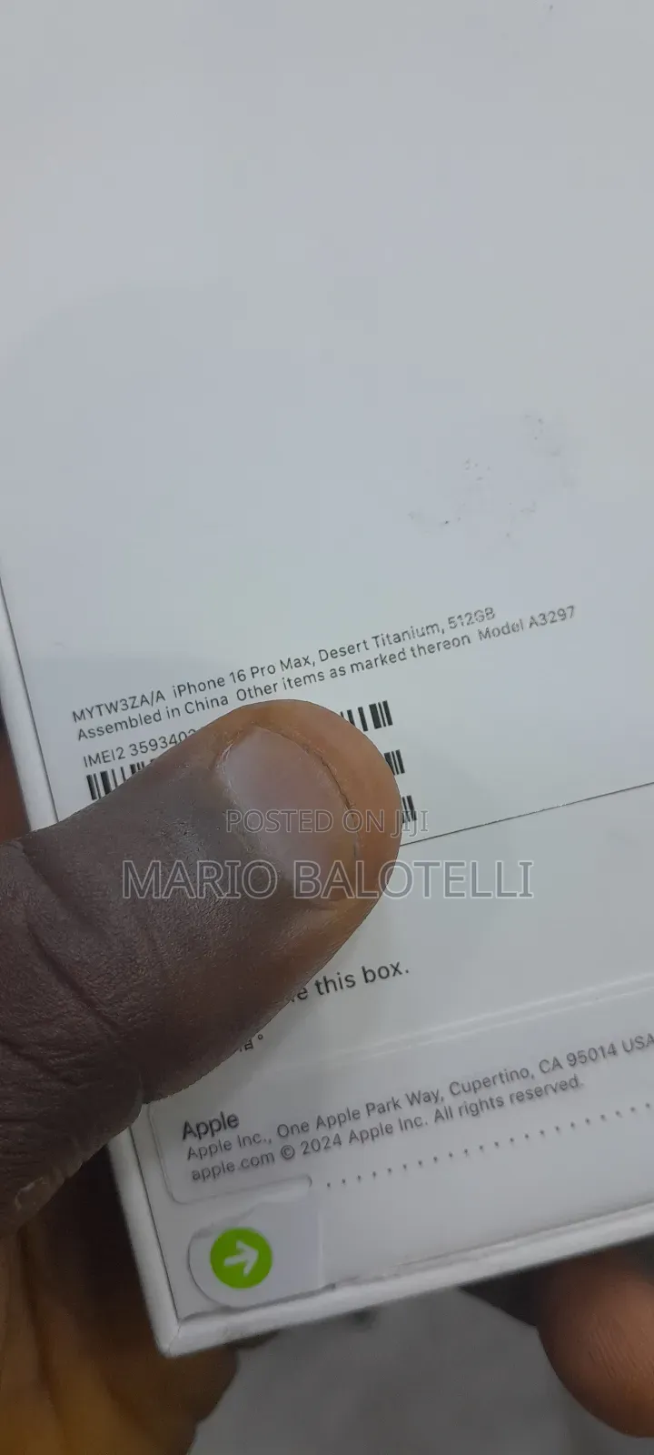 New Apple iPhone 16 Pro Max 512 GB
