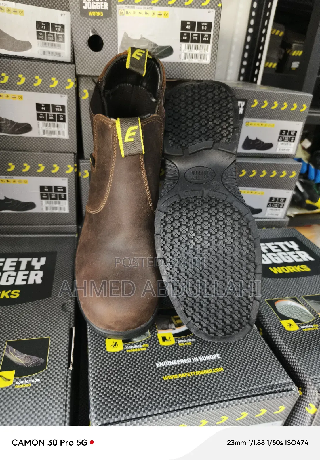 Jackman Safety Jogger Boots