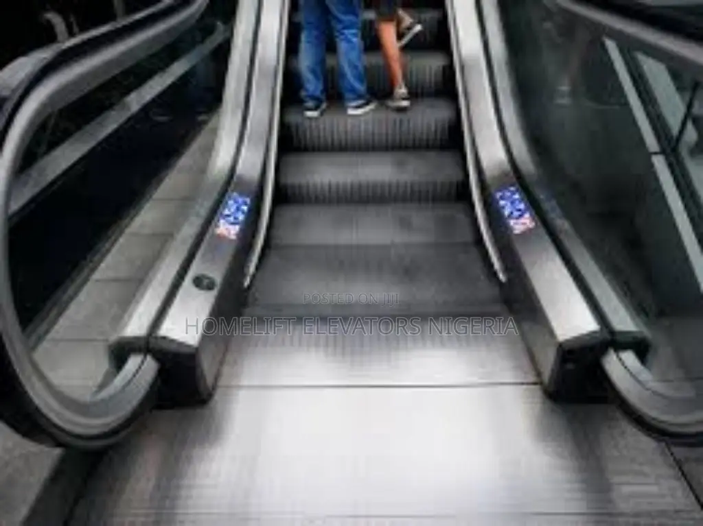 Airport Escalator Walkway Running