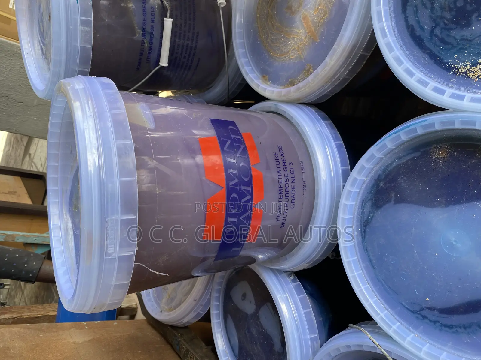 Original Bucket Grease 15kg All Colors Available