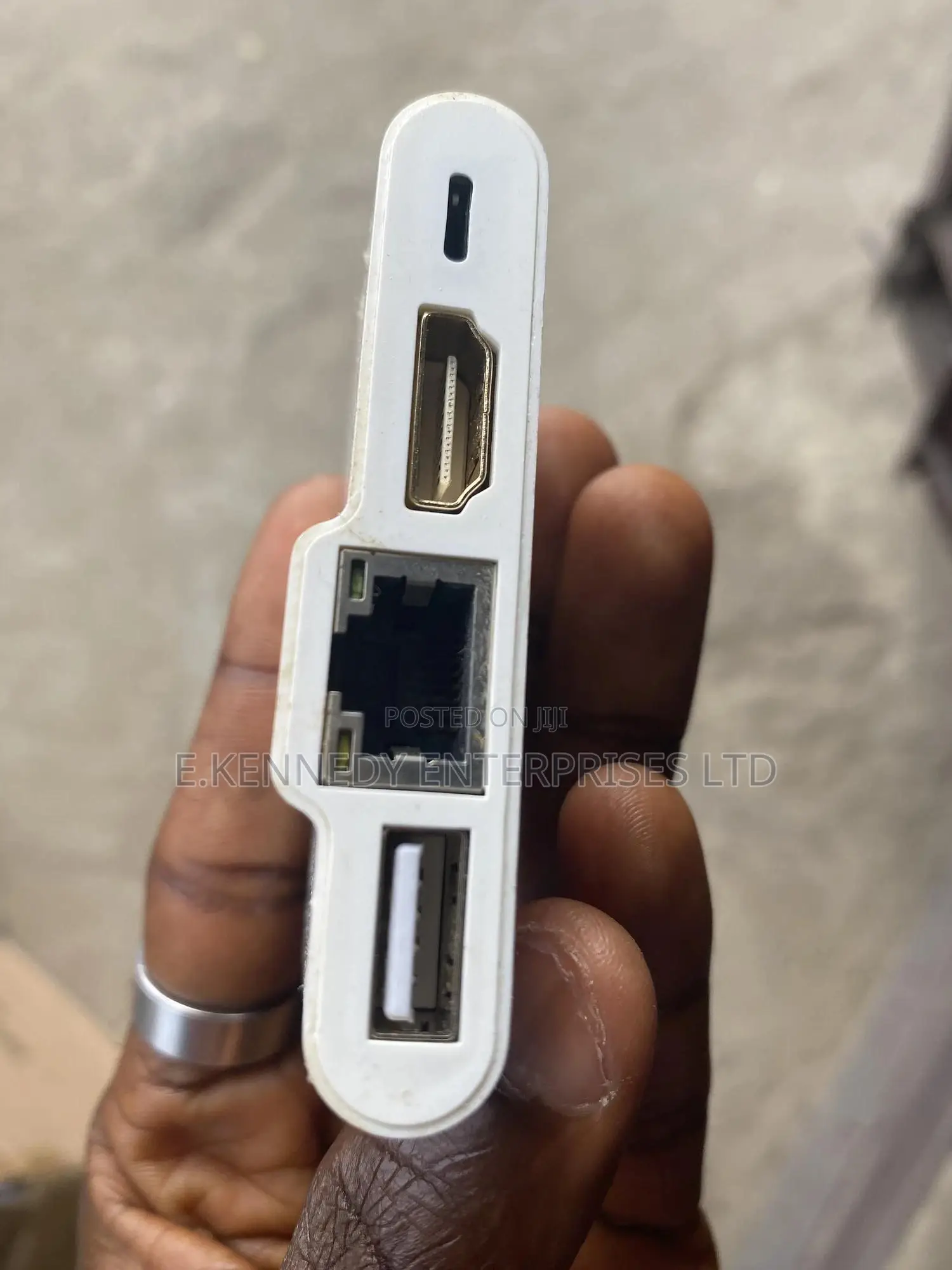 4 in 1 iPhone HDMI OTG Ethernet Adapter With HDMI