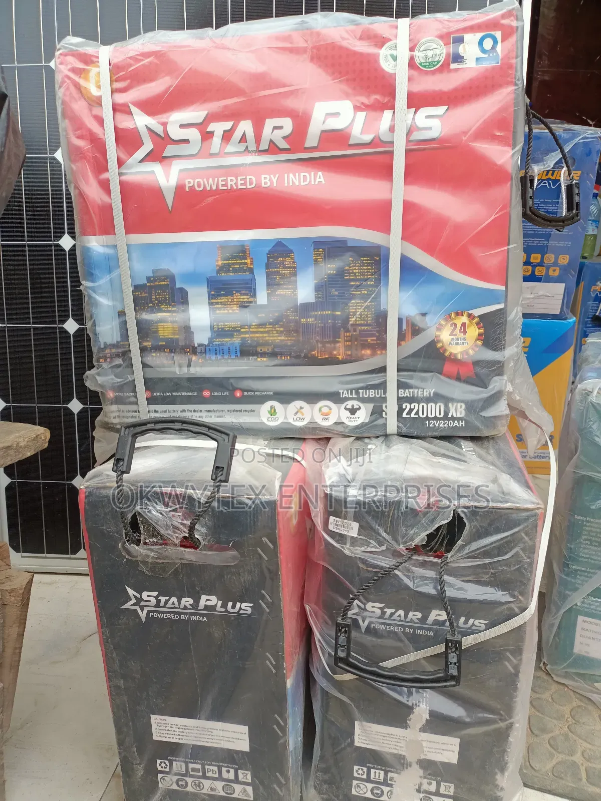 230ah Star Plus Indian Tall Tubular Battery