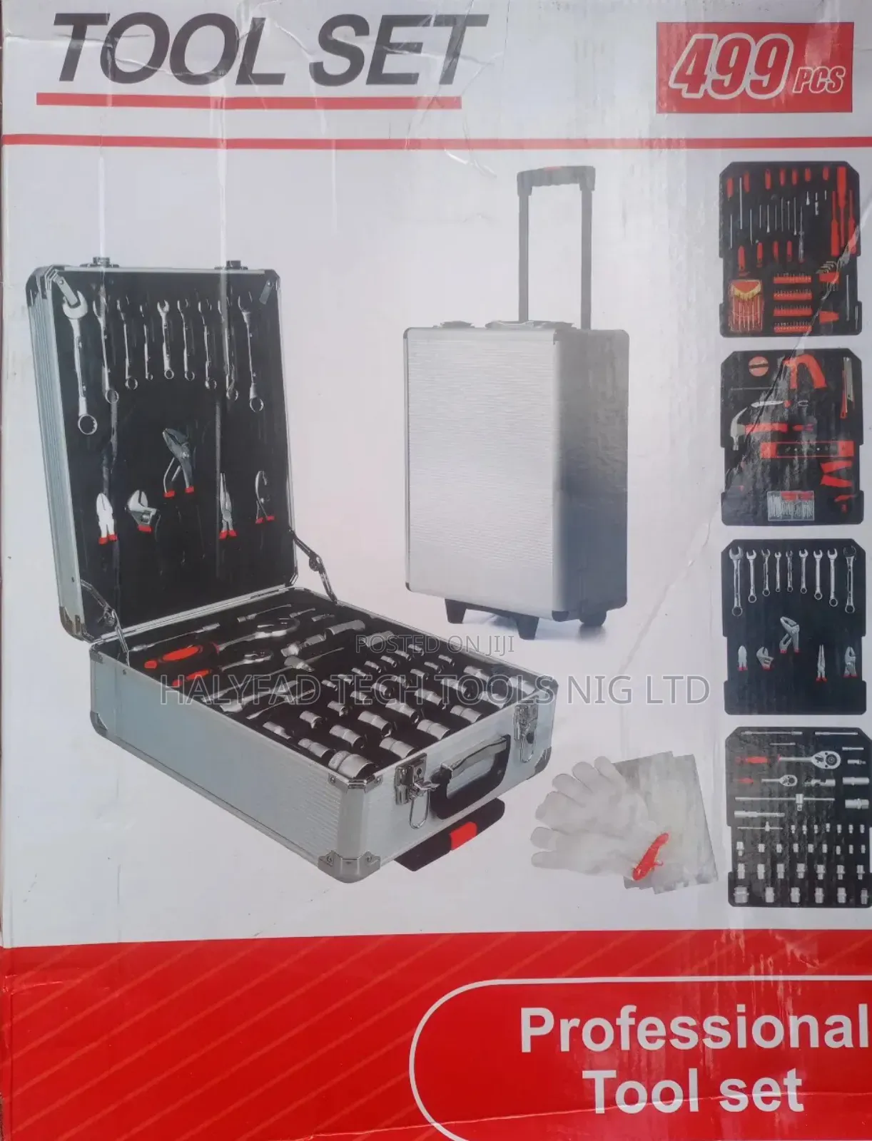 449 PCS Combination Tools Box Mechanical Eletrcal Tools