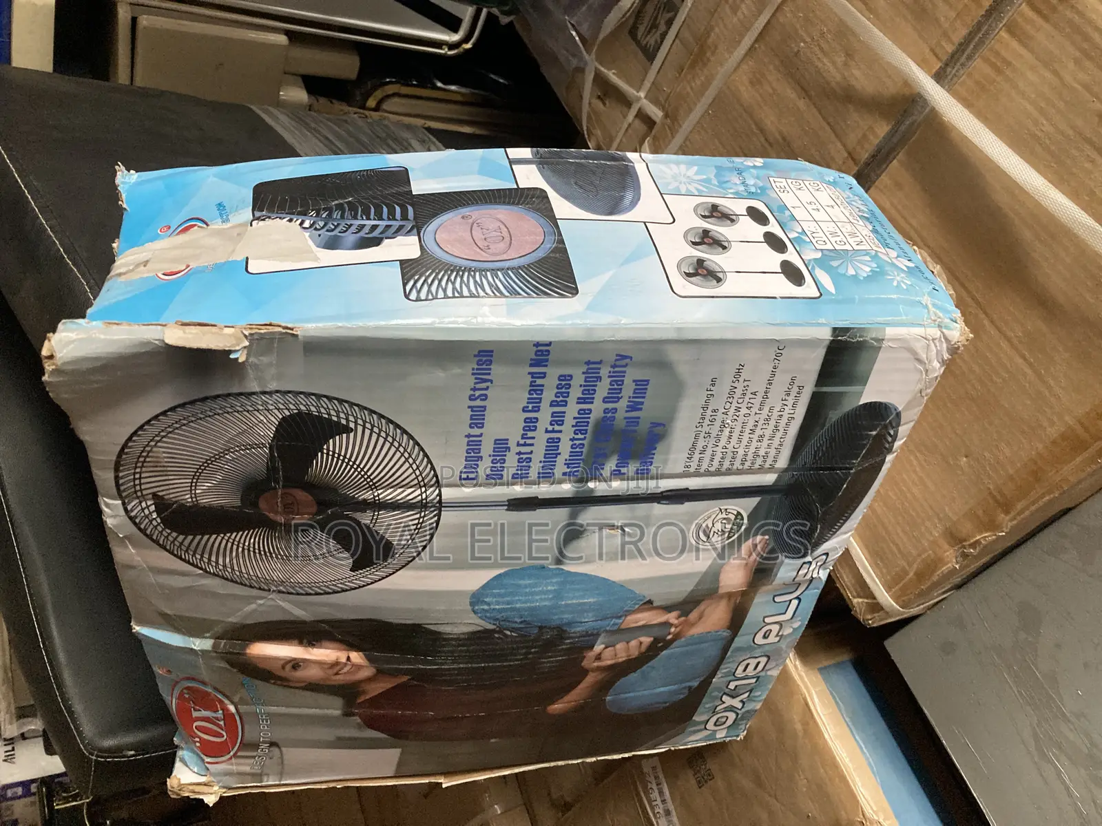 Brand New 18 Inches Oxplus Standing Fan