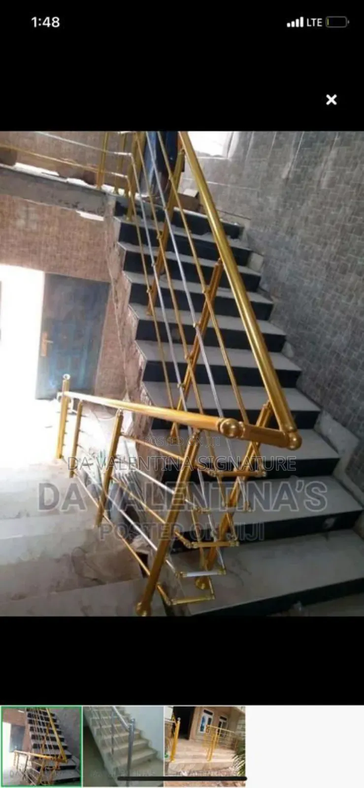 High Quality Pure Aluminum Handrail