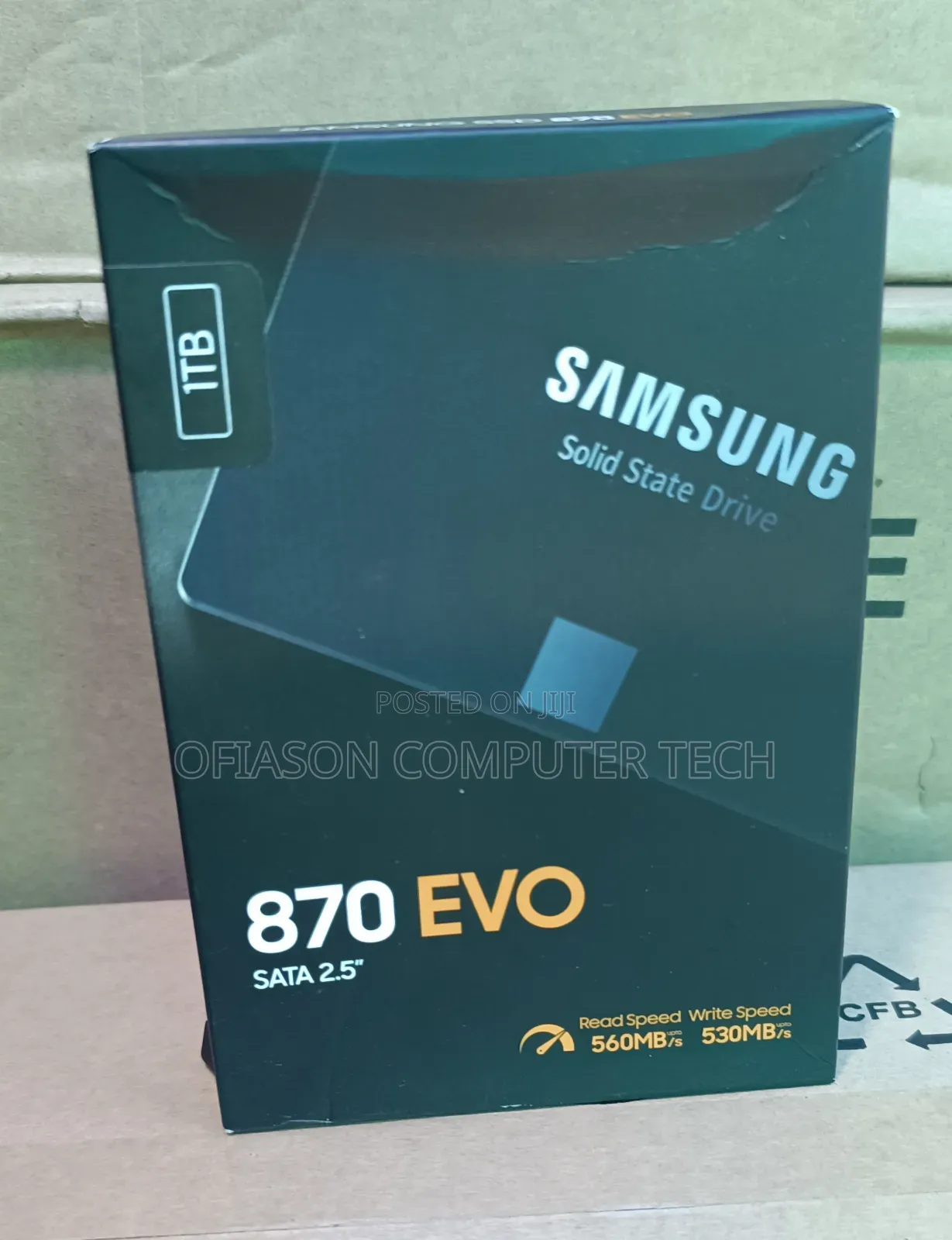 Samsung 1tb 870 Evo Sata 2.5"