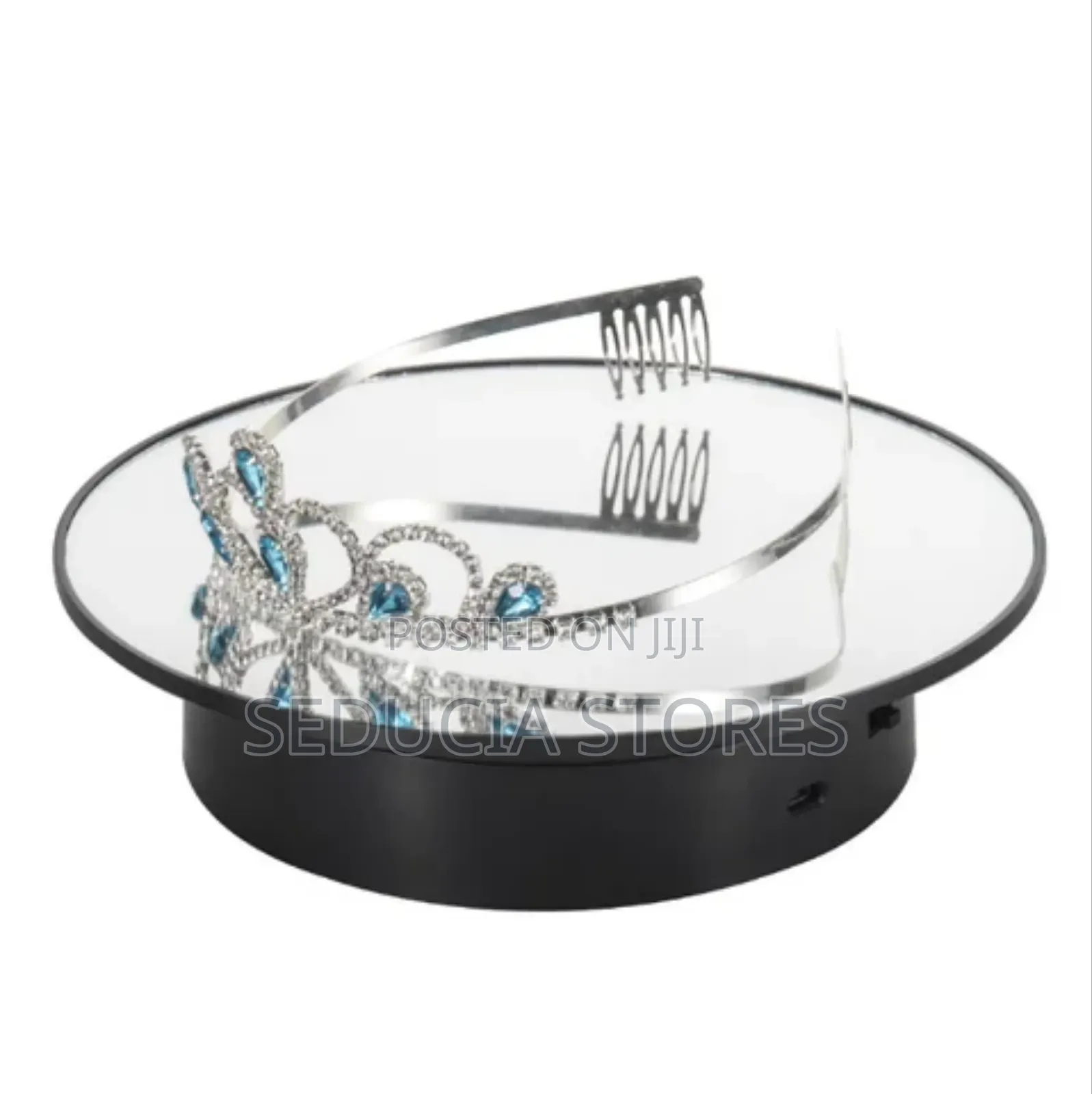 Rotating Mirror Display Stand 360 Degree Turntable