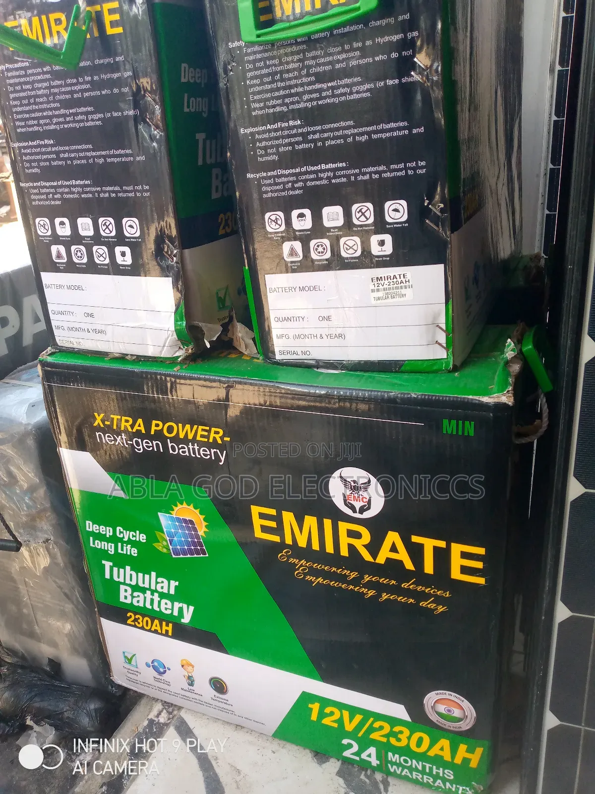 X-Tra POWER Next -Gen Tubular Battery 230ah.