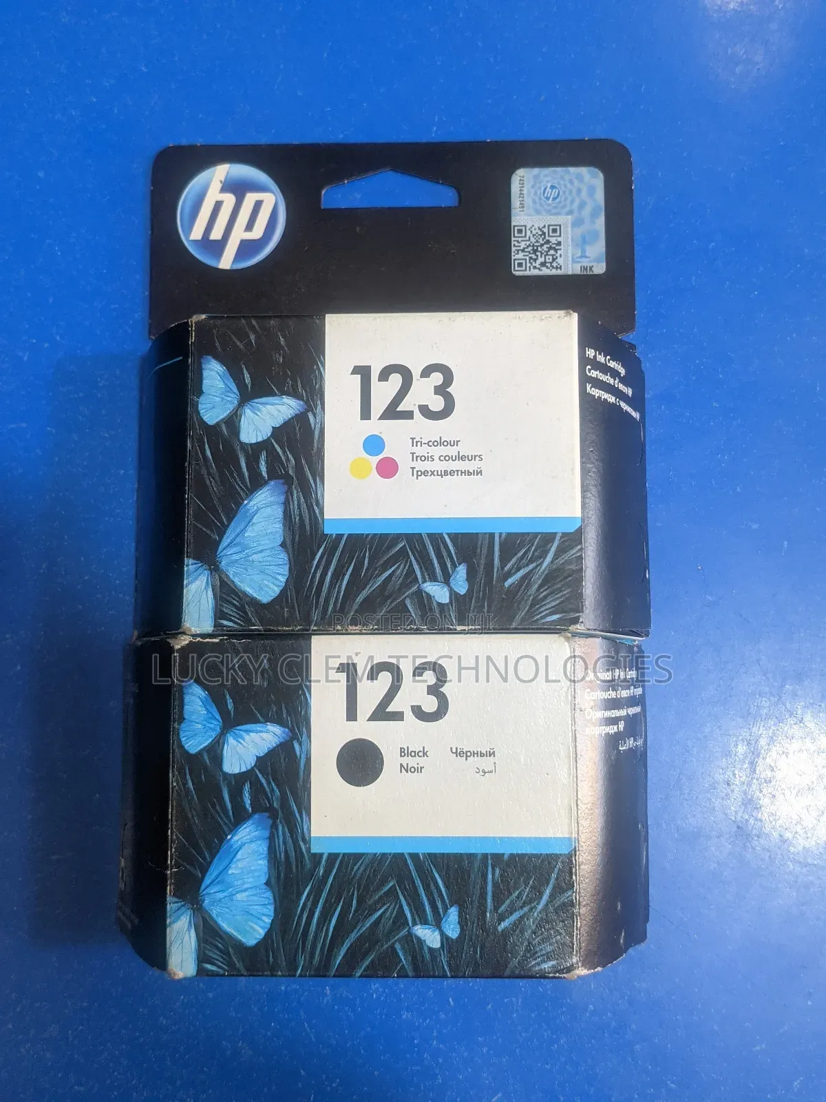 HP 123 Black / Color Inkjet Cartridge