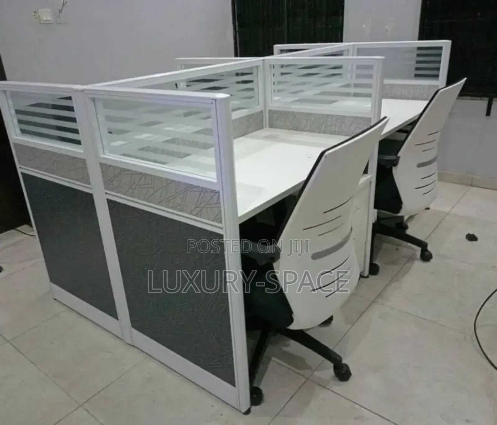 Executive Office Workstation Table by 4