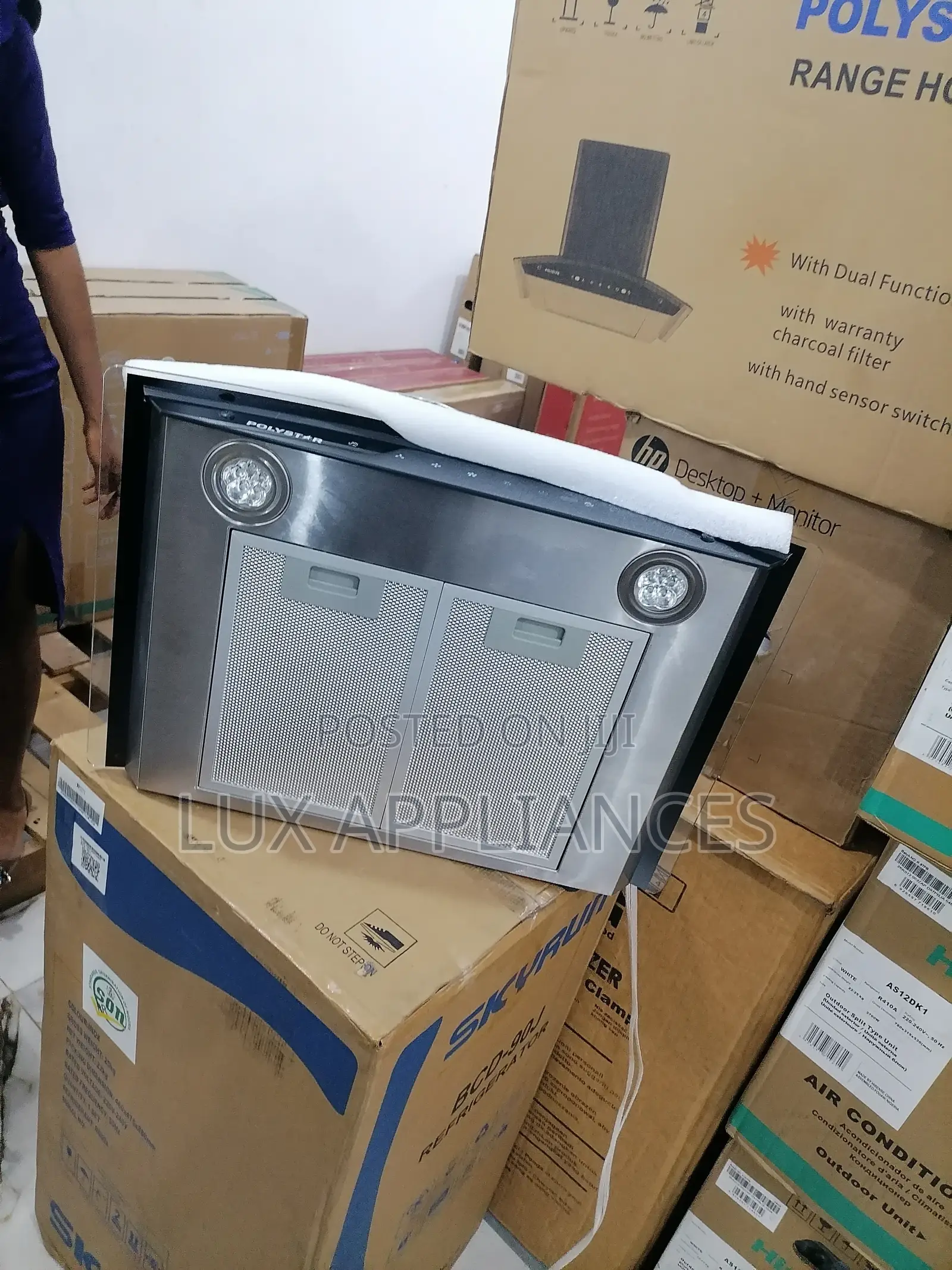 Brand New Polystar Range Hood Heat Extractor