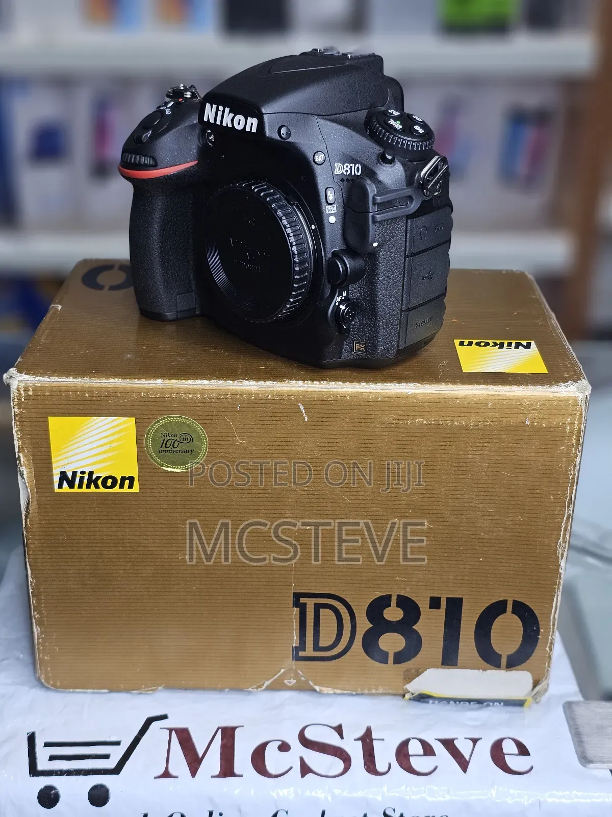 Nikon D810 36.3MP Digital FX Format SLR Camera Body Only