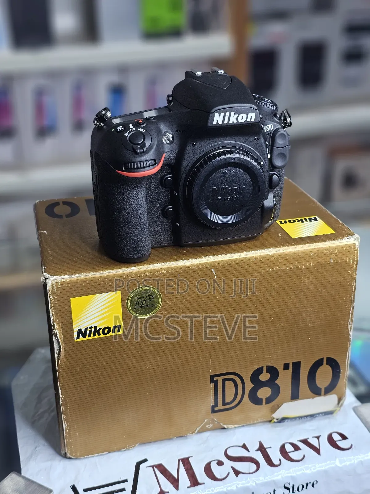 Nikon D810 36.3MP Digital FX Format SLR Camera Body Only