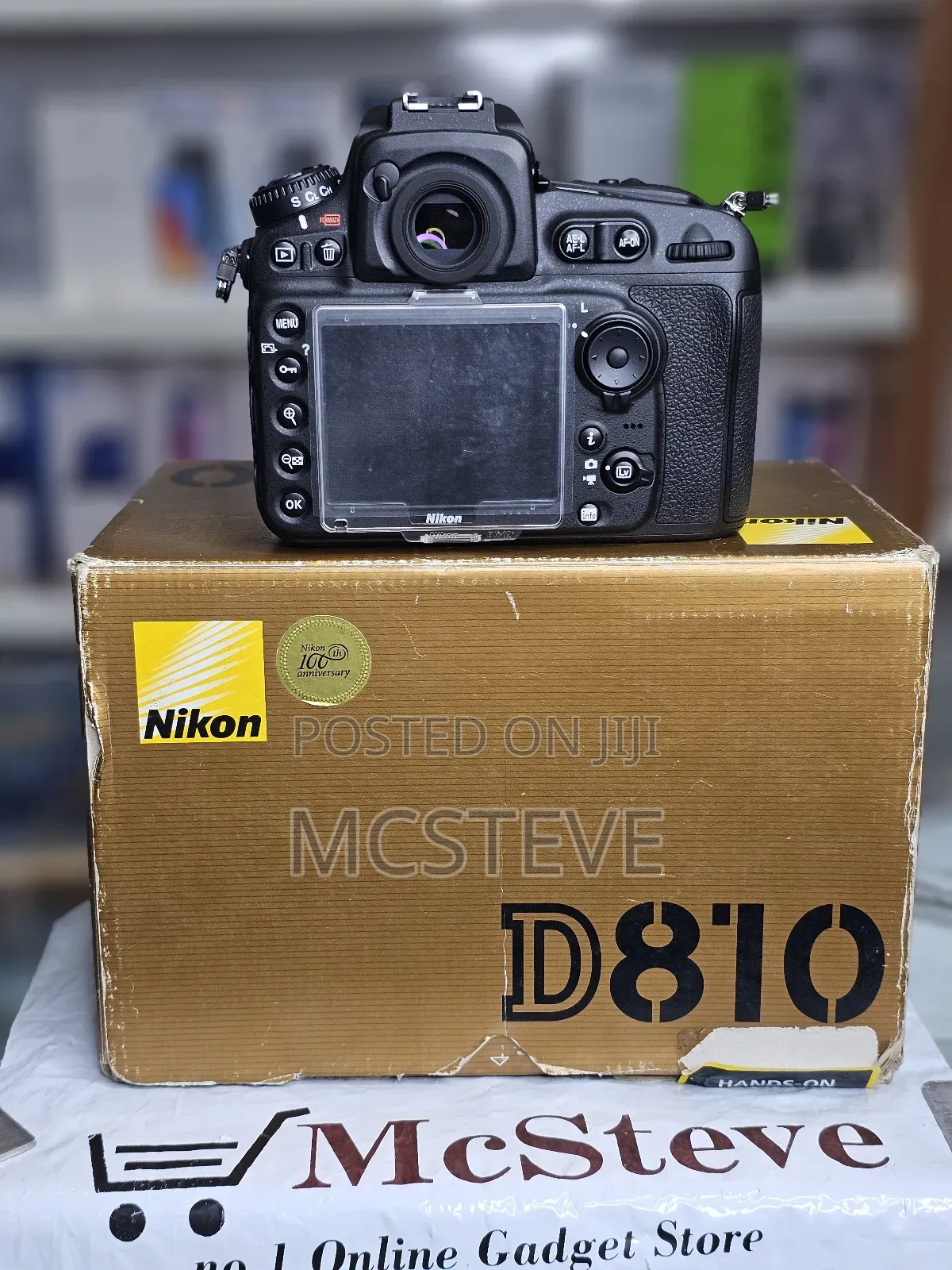 Nikon D810 36.3MP Digital FX Format SLR Camera Body Only