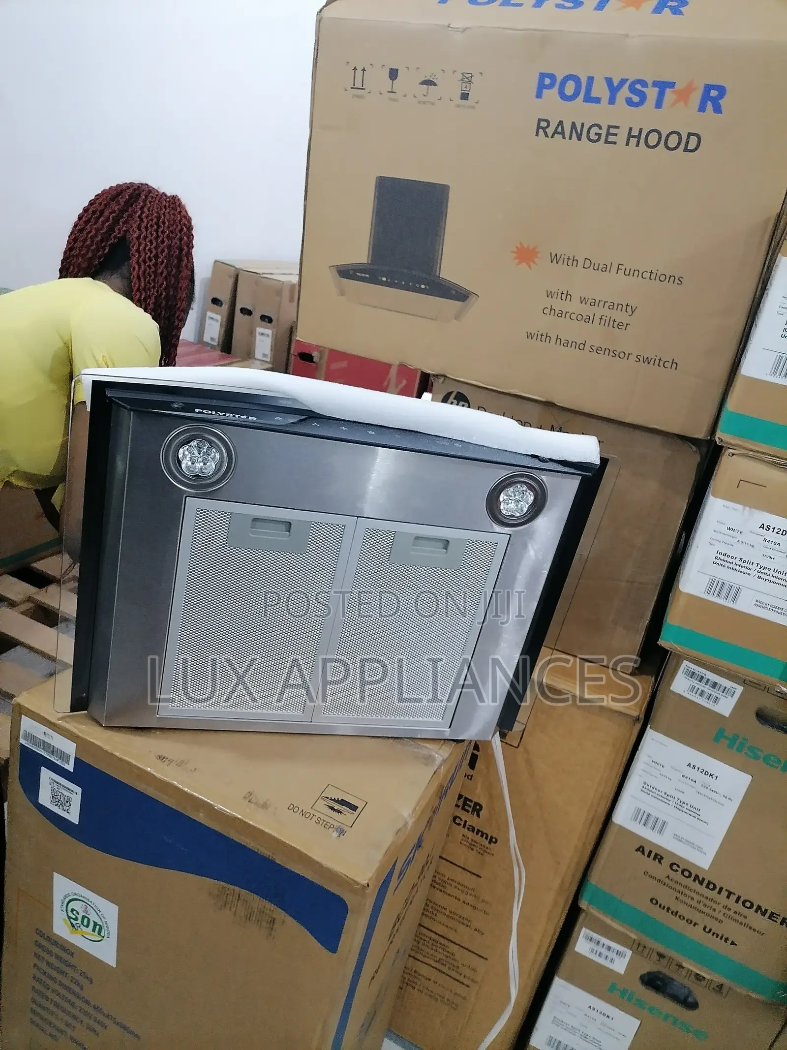 High Quality Polystar Range Hood Pv-6009bd