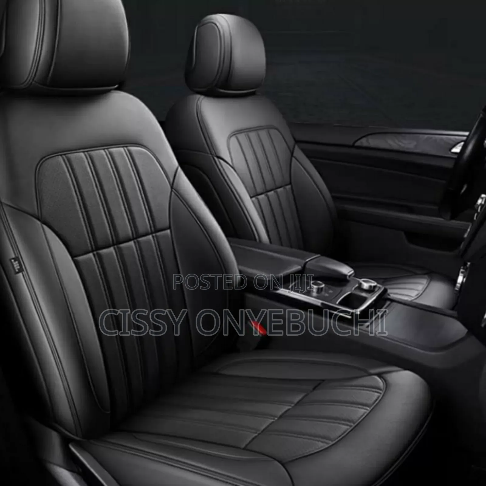 Plain Black Seat Covers Complete Set