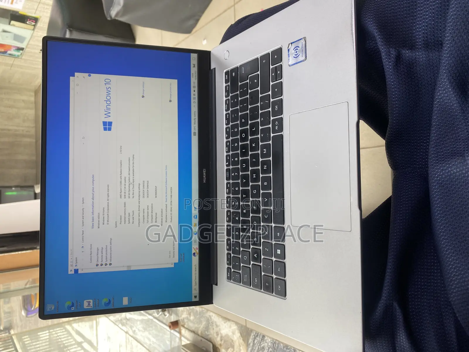 Laptop Huawei Matebook D 15 8GB AMD Ryzen 5 SSD 512GB