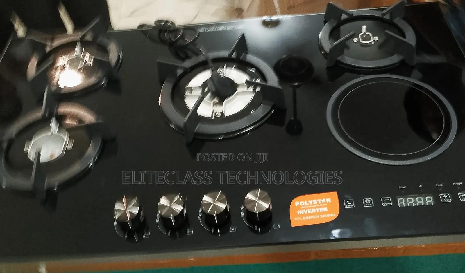 Real Deal Polystar 4+1 Burner ''Pv-Ny4g1e''