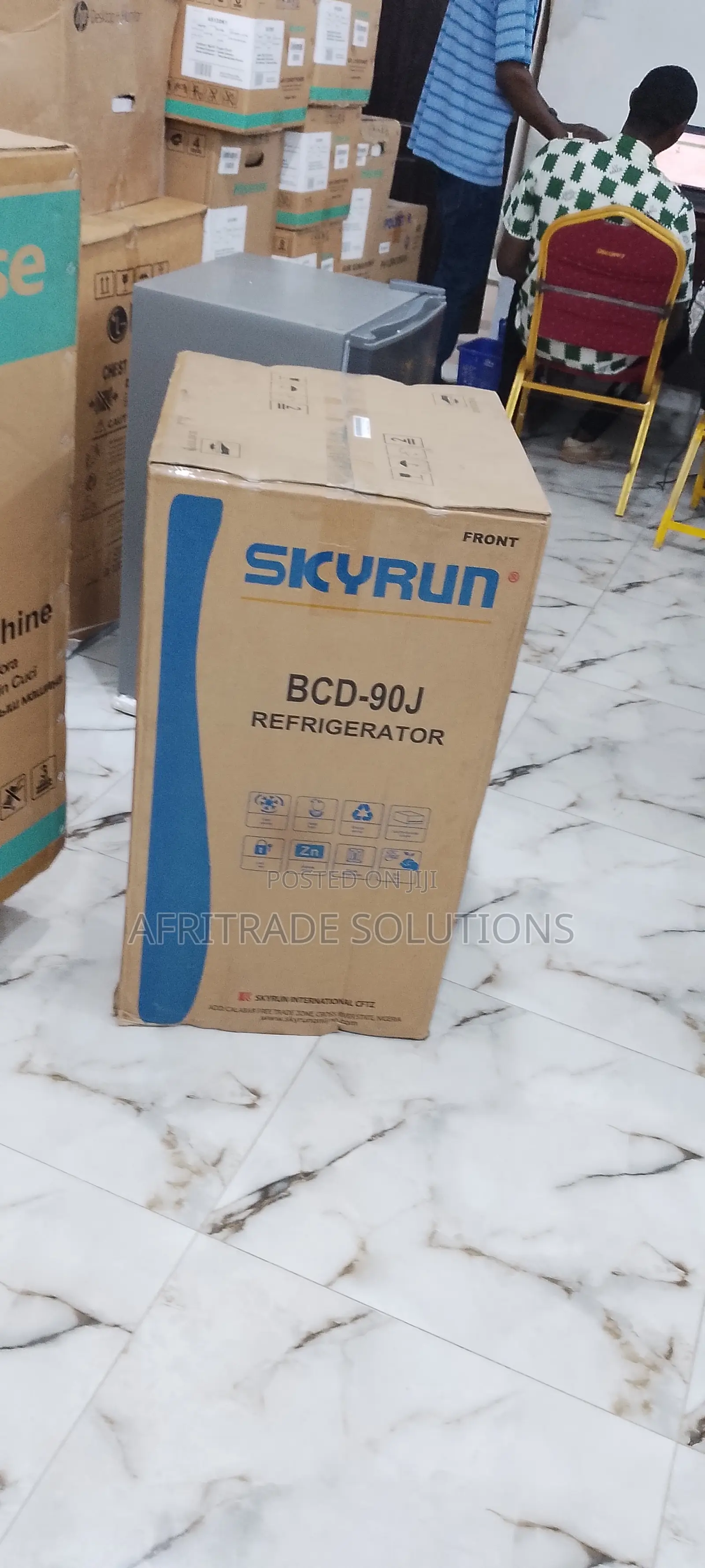 SKYRUN BCD-90J Single Door Fridge (80l)- Suitable