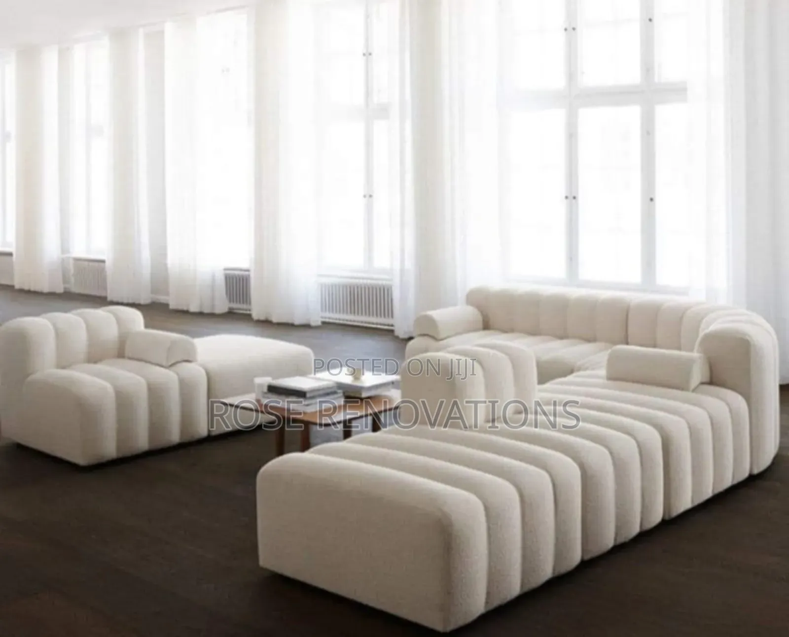 Beautiful 9 Seater Sofa (Can Also Me Made 7 Seater)