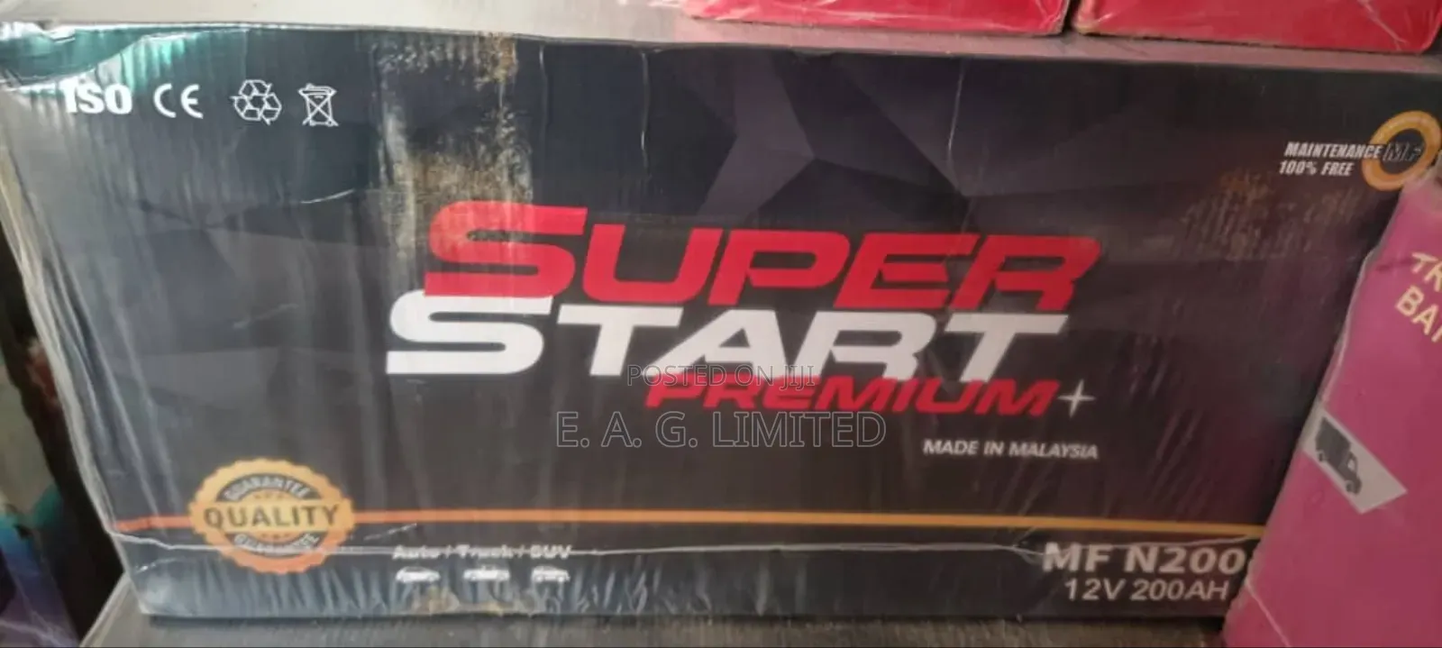 Super Start Batterymf N200 12V 200ah