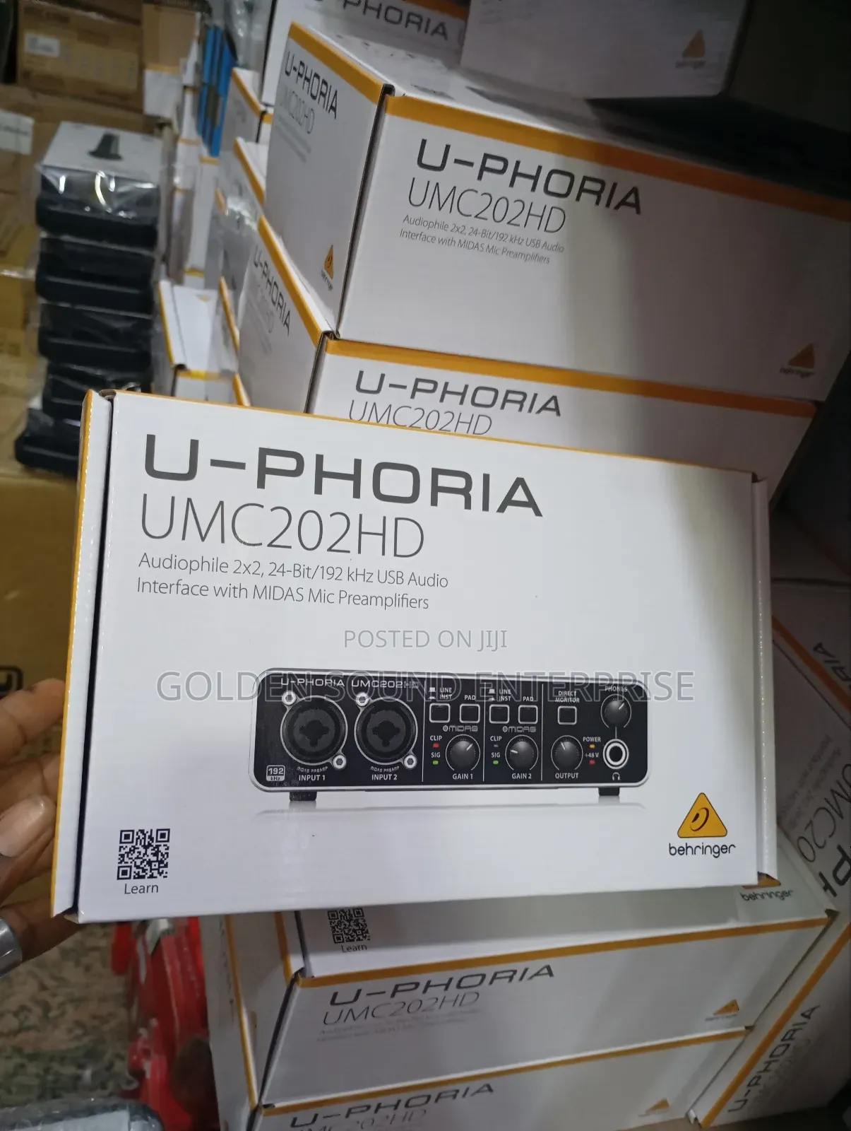 Behringer U-Phoria Umc202hd