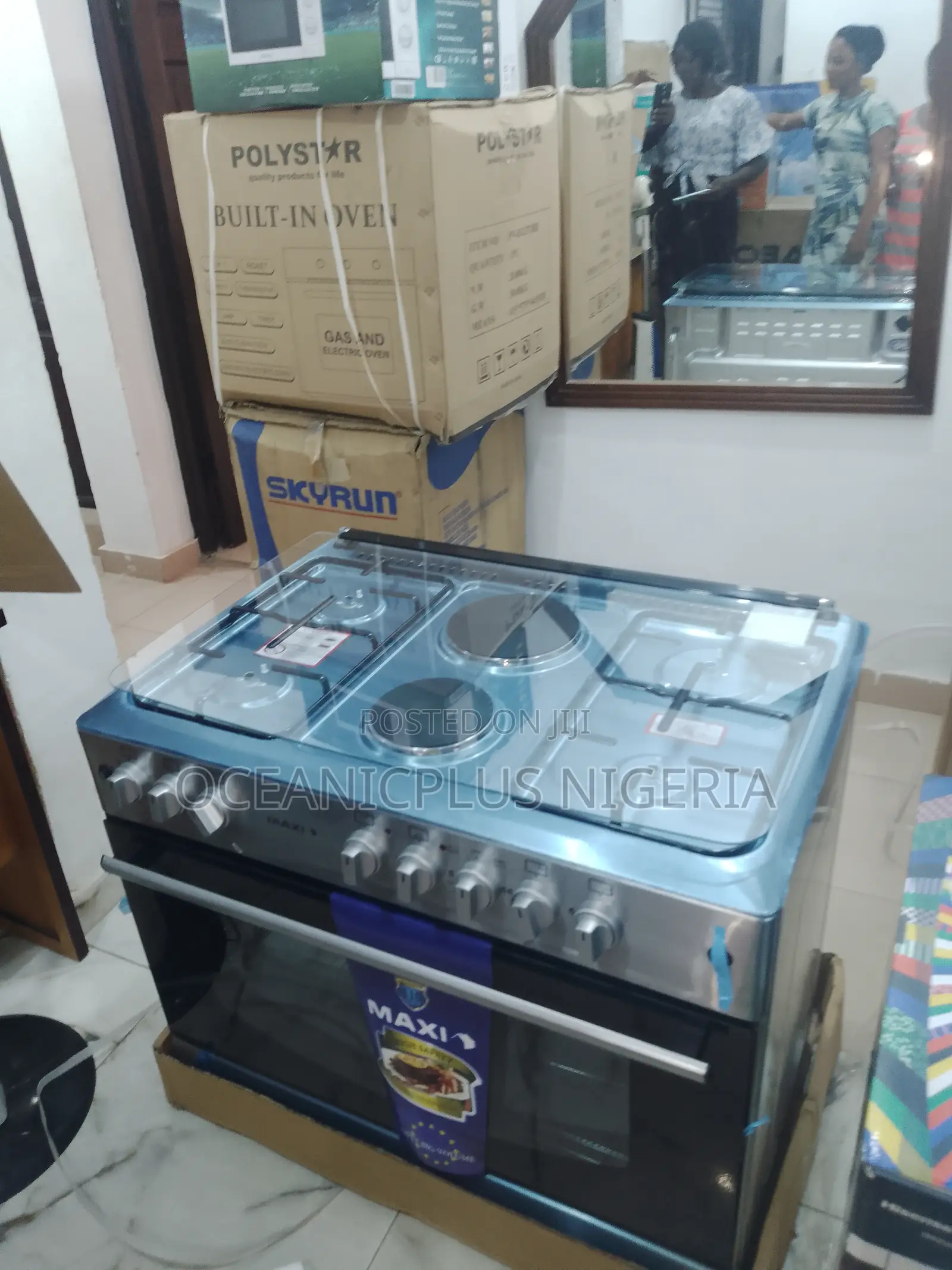 Top Pick Maxi 4gas Burner+2electric Cooker
