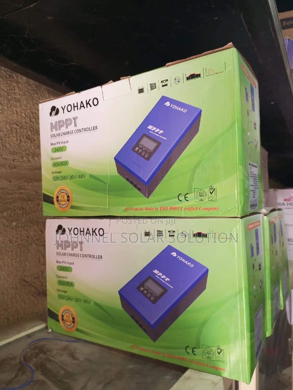 80A 48volts YOHAKO Solar MPPT Charge Controller
