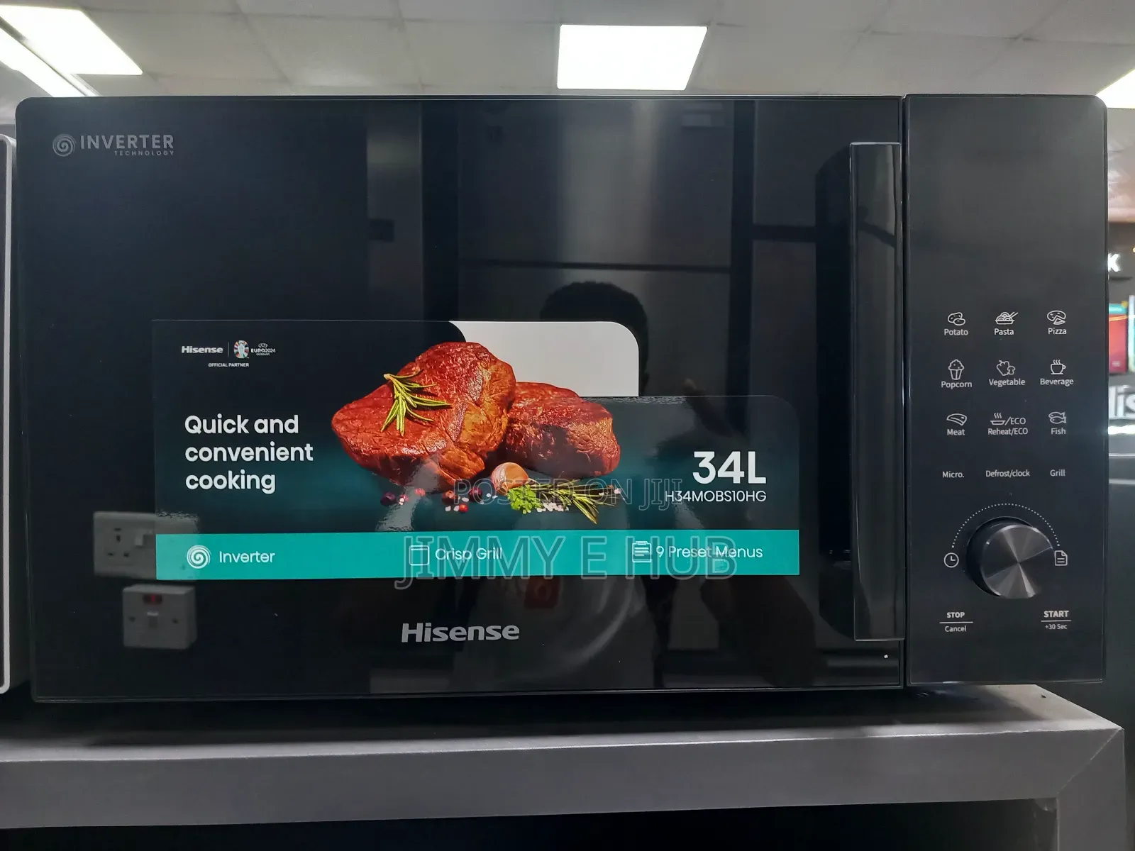 Hisense 34L Microwave Oven H34MOBS10HG